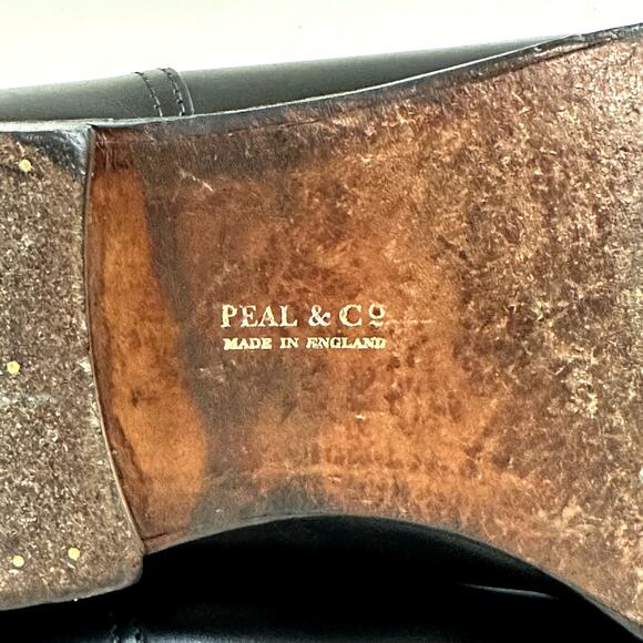 Crockett & Jones x Peal & Co. x Brooks Brothers Black Split Toe Derby 317 9.5 main image 8
